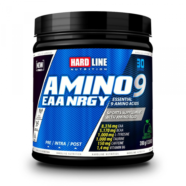Hardline Amino 9 Eaa Nrgy Yeşil Elma Limon 390 Gr