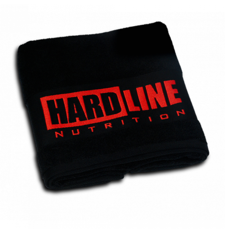 Hardline Antrenman Havlusu Siyah 100x50 cm