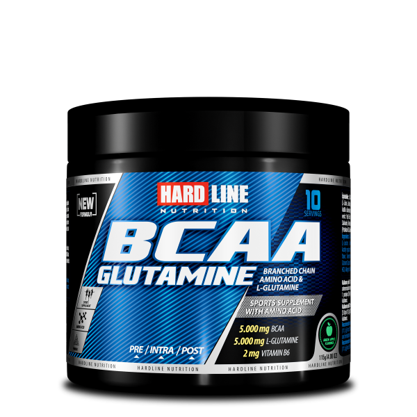 Hardline Bcaa Glutamine 115 gr