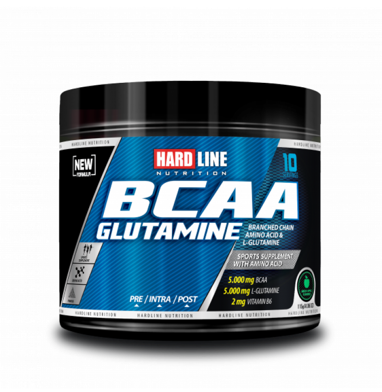 Hardline Bcaa+Glutamine Yeşil Elma 115 gram