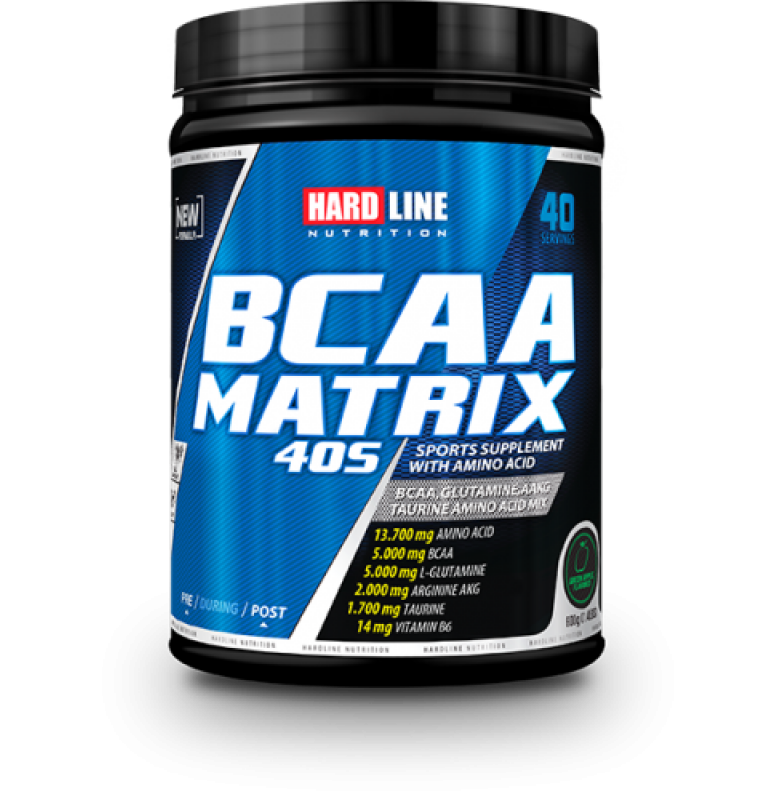 Hardline Bcaa Matrix 40S Yeşil Elma 600 gram