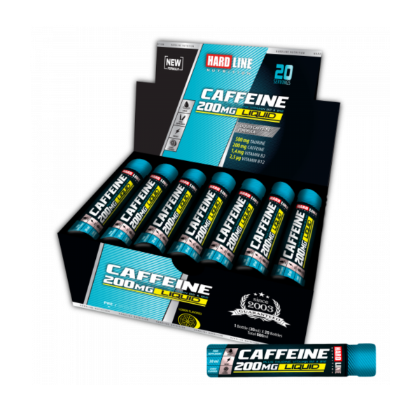 Hardline Caffeine Caffeine 200 mg Liquid Limon 200 mg*20 Adet