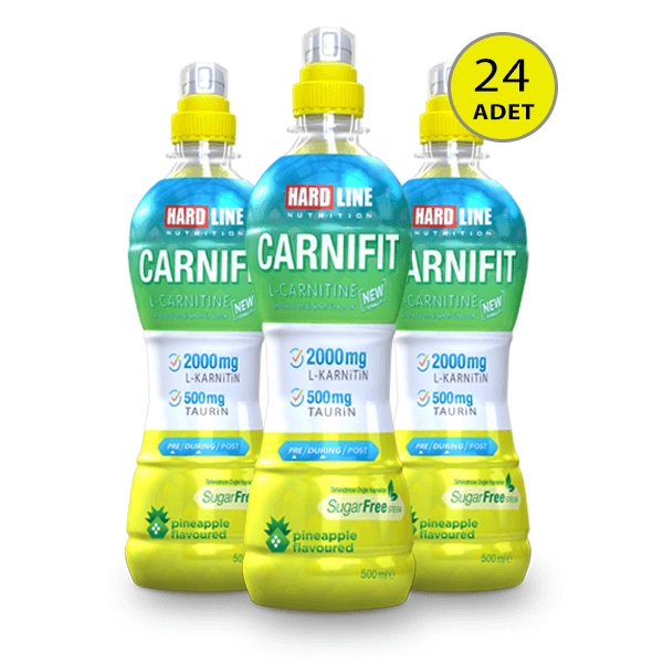 Hardline Carnifit 500 ML Ananas 24 Adet