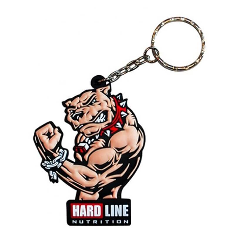 Hardline Köpekli 3D Maskot Anahtarlık