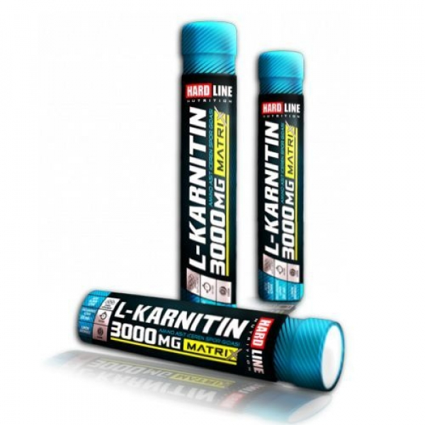 Hardline L-Karnitin Matrix 3000 Mg Limon 1 Ampül