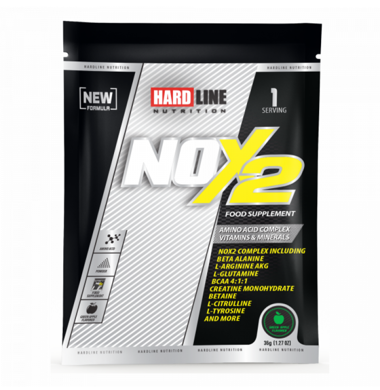 Hardline Nox 2 Yeşil Elma 36 gram