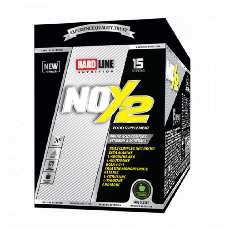 Hardline Nox 2 Yeşil Elma 15 Adet x 36 gram (540 gr.)