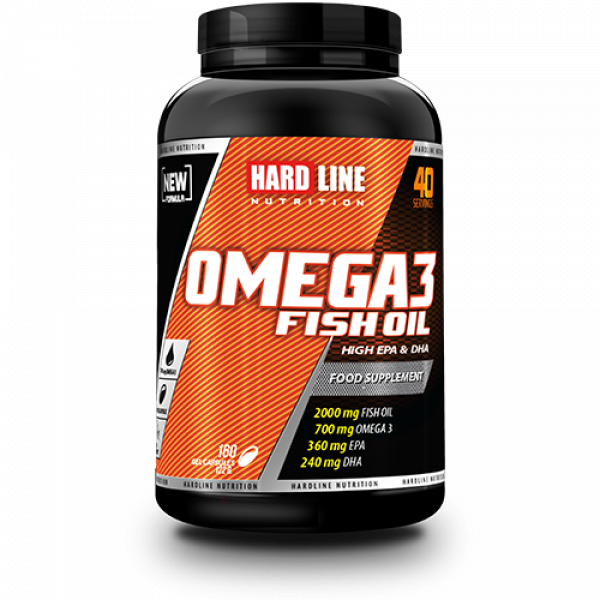 Hardline Omega 3  160 Kapsül