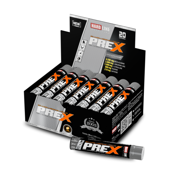 Hardline Prex Pre Workout 30 Ml Portakal 20 Adet