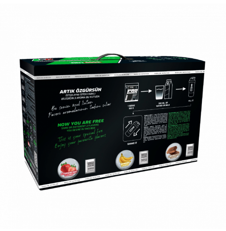 Hardline Progainer Saşe Mix 51 Adet x 100 gr. - 2