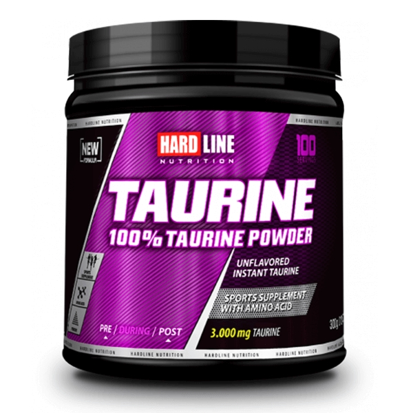 Hardline Taurine 100% Powder 300 Gr