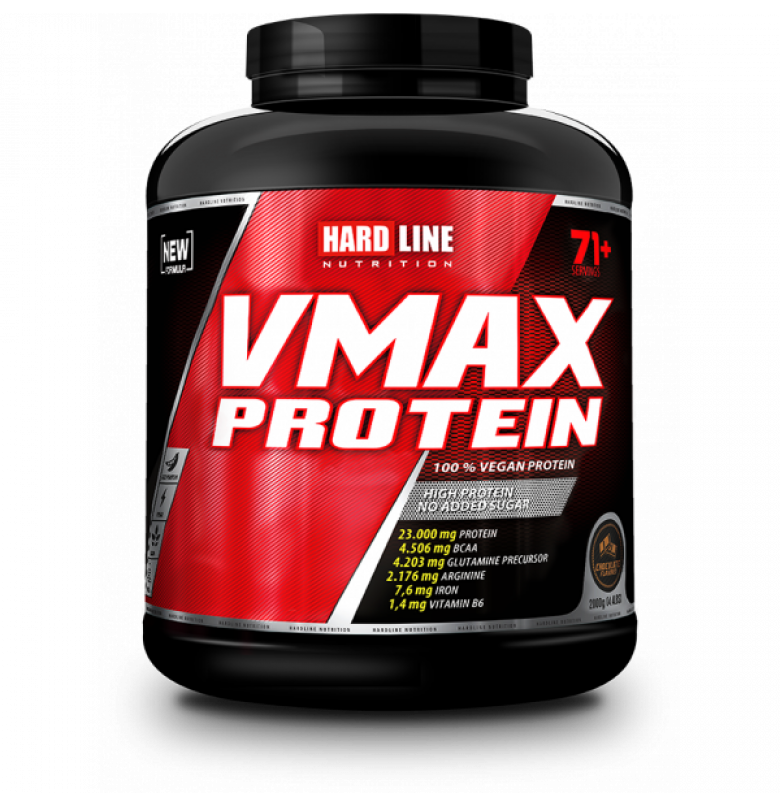 Hardline Vmax Bitkisel Protein Çikolata 2000 gram