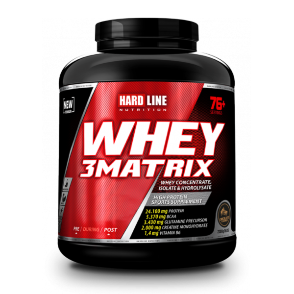 Hardline Whey 3Matrix Protein Tozu Çikolata 2300 gr