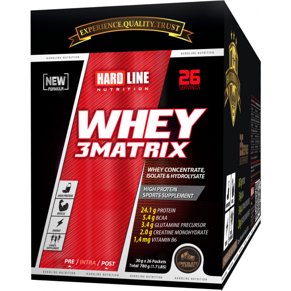 Hardline Whey Matrix 30 gr X 26 Saşe
