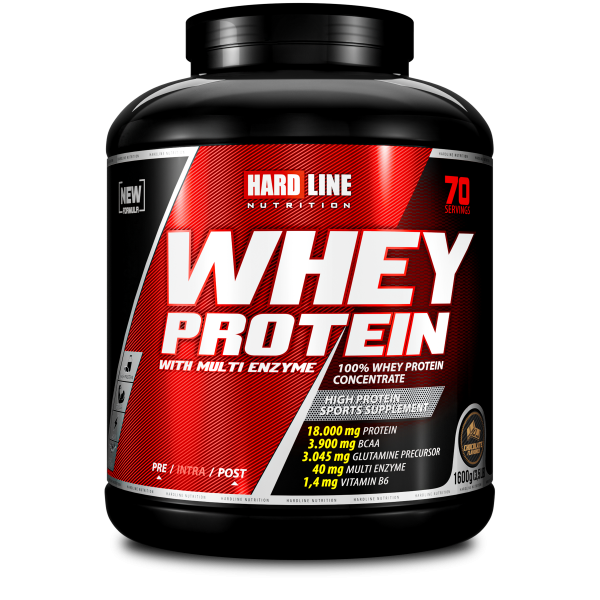 Hardline Whey Protein Tozu Çikolata 1600 gr