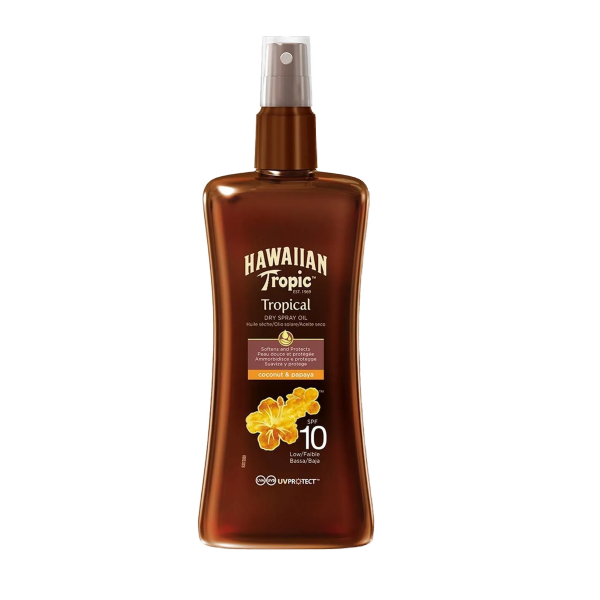Hawaiian Tropic Tropical Dry Koruyucu ve Bronzlaştırıcı Yağ Spf 10  200 ml