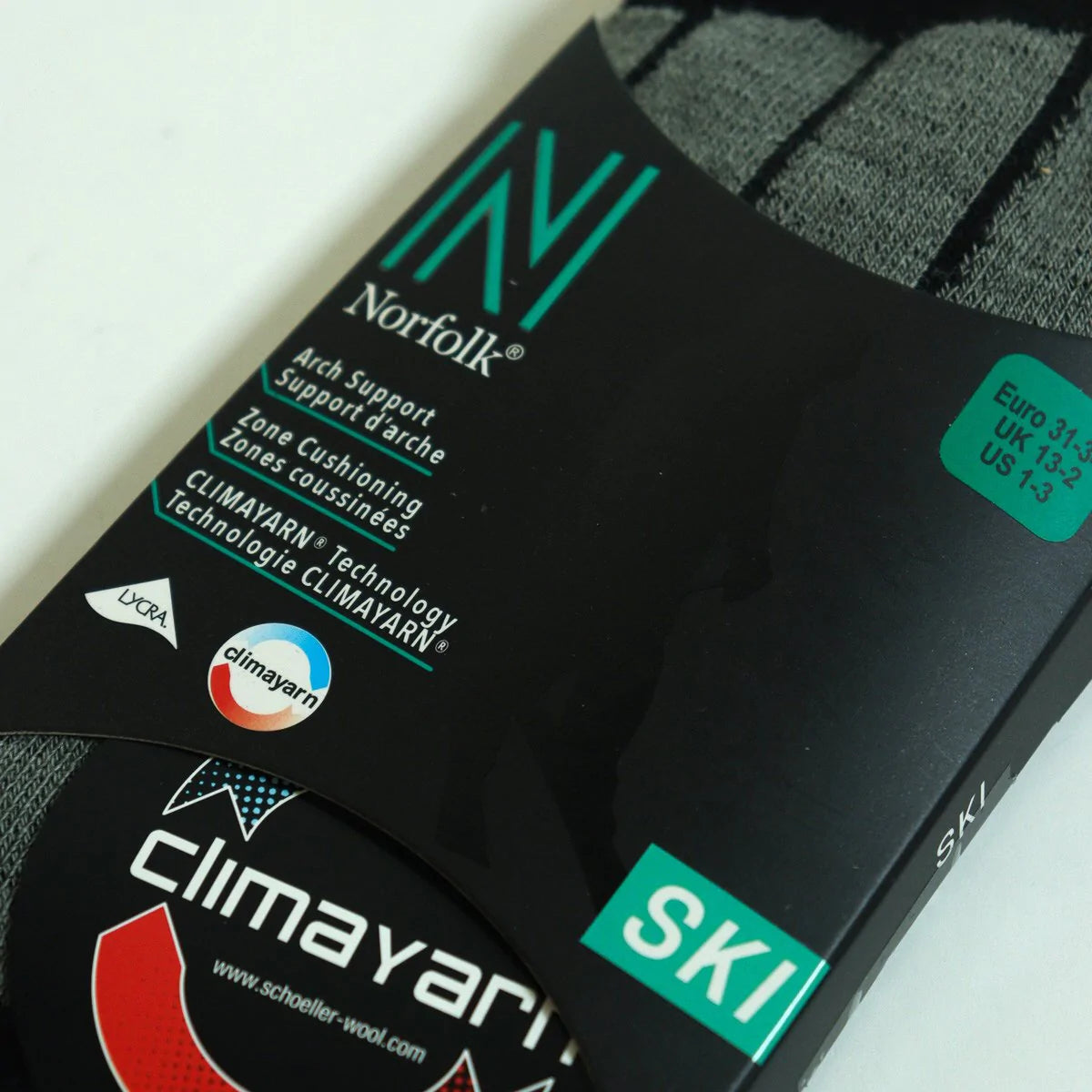 Henrik Konforlu Çocuk Siyah Kayak Çorabı - 3