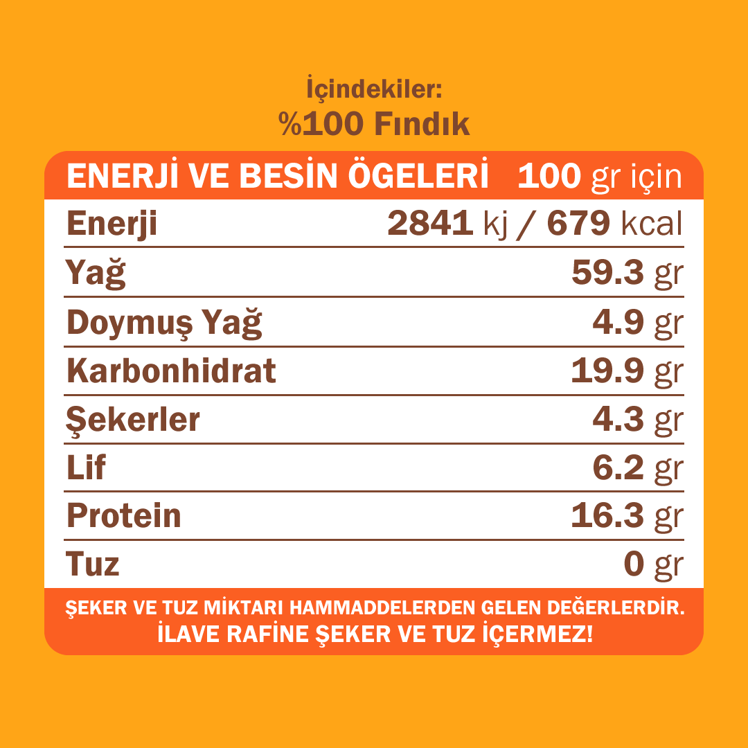 HeynuT %100 Fındık Ezmesi 350g - 2