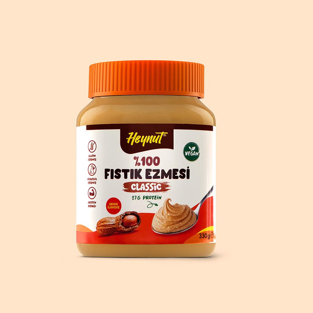 HeynuT %100 Fıstık Ezmesi (Klasik) 330g - 7