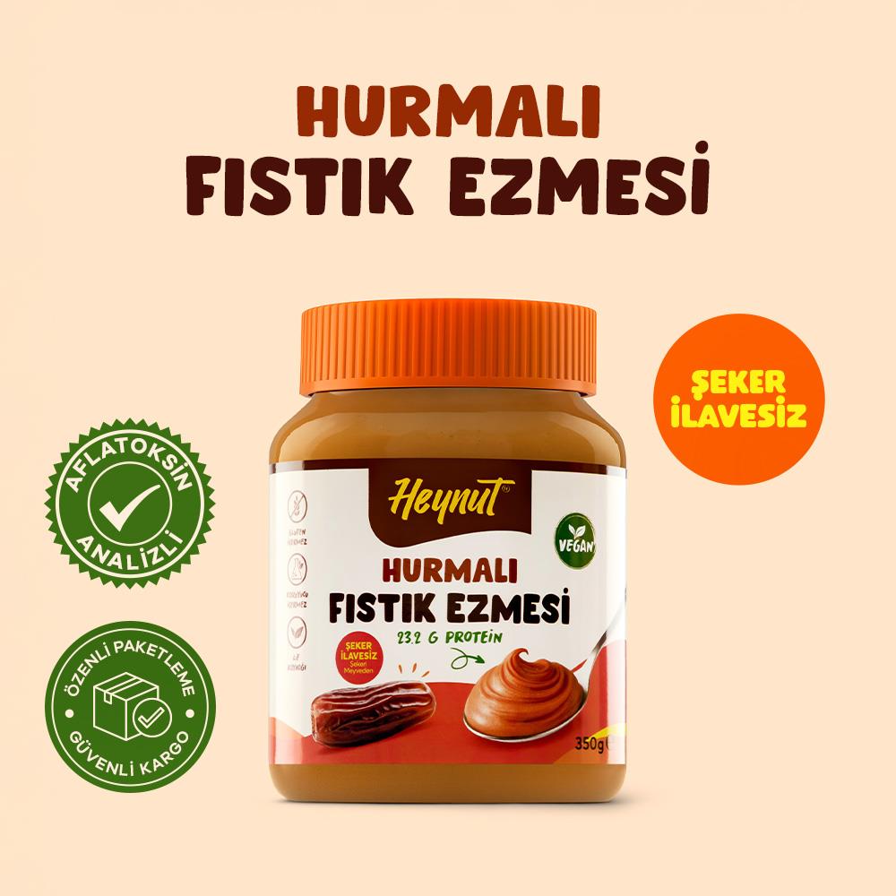 HeynuT Hurmalı Fıstık Ezmesi 350g - 5