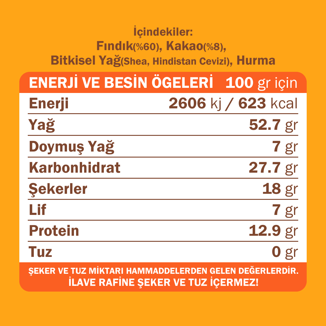 HeynuT Kakaolu Fındık Ezmesi 350g - 2