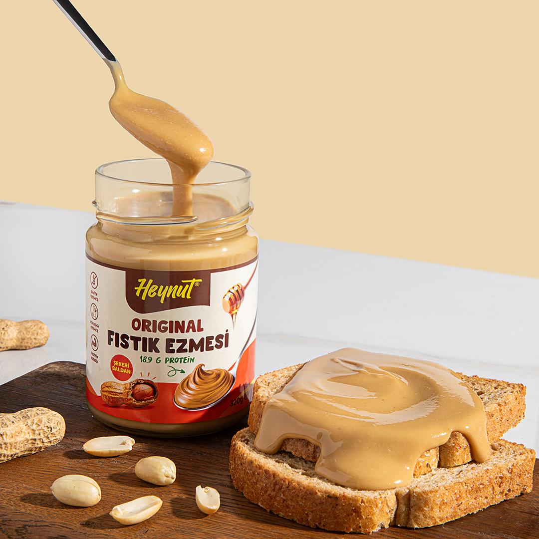 HeynuT Original Fıstık Ezmesi 320g - 2