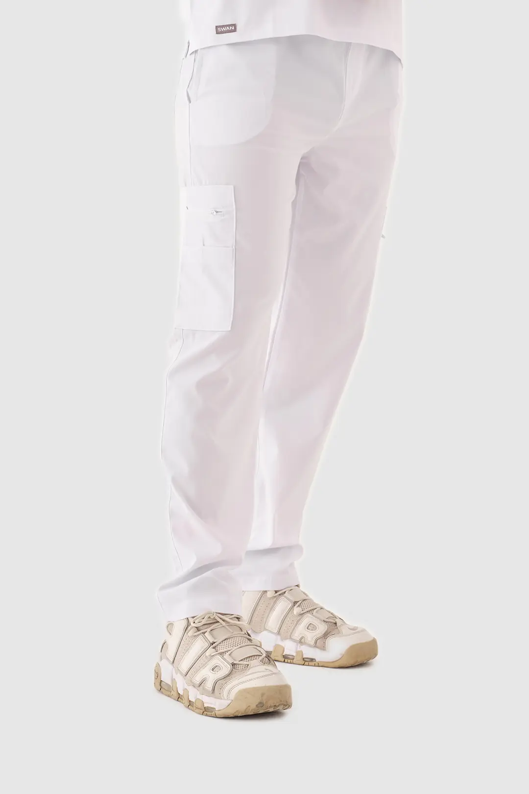 HILL - Beyaz Erkek Alt Üniforma