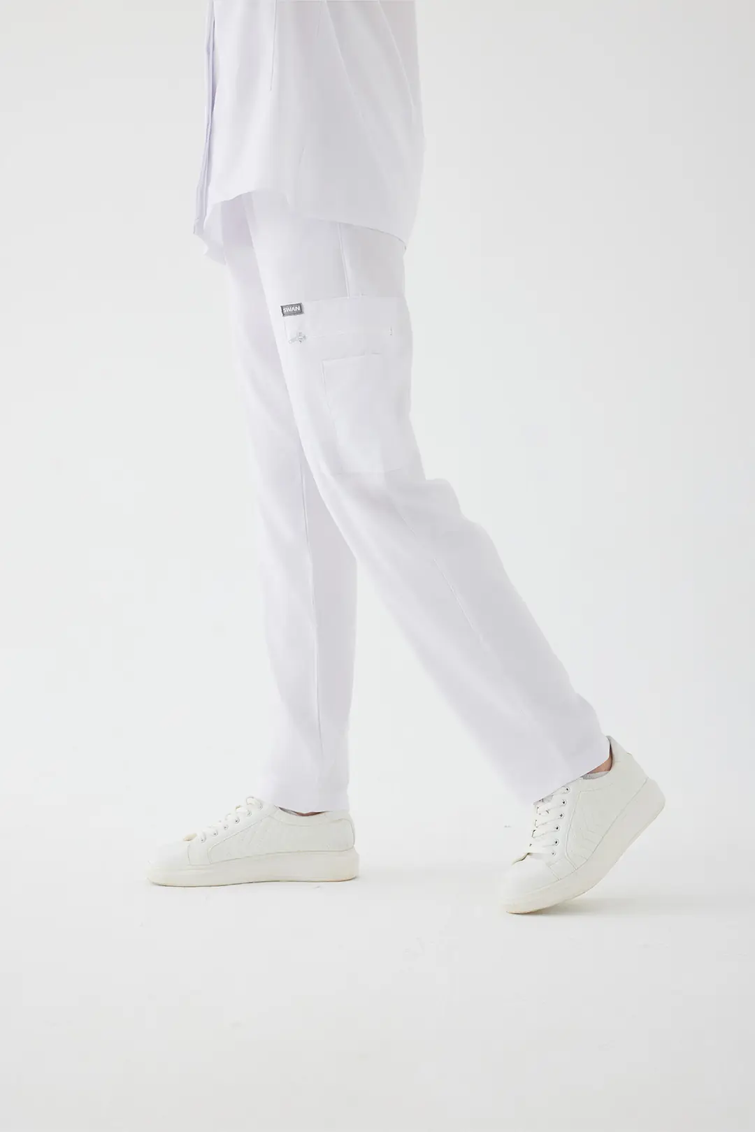 HILL - Beyaz Kadın Alt Üniforma - 3