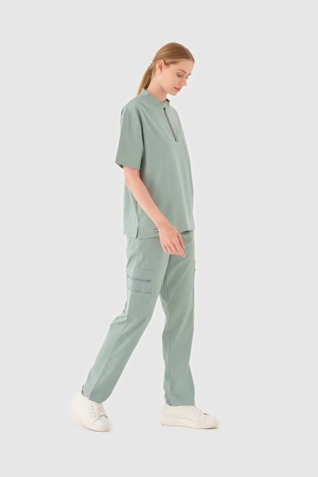 HILL - Limon Yeşili Kadın Alt Üniforma - 4