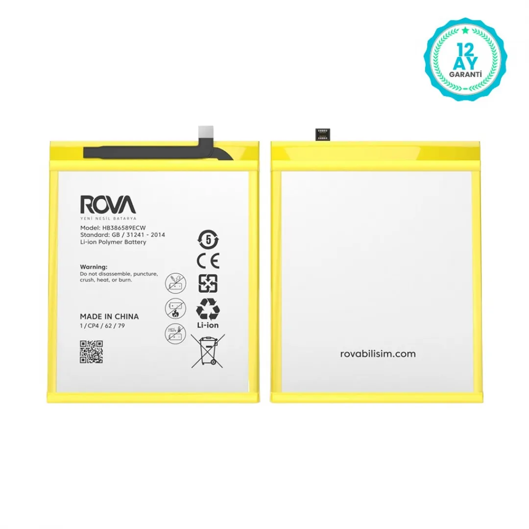 Rova Honor Play Batarya Pil 3650 mAh - 3