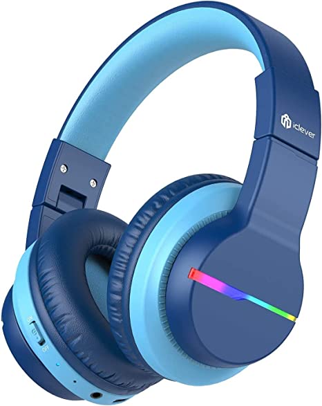 iClever BTH12 Çocuk Bluetooth Kulaklık -Mavi