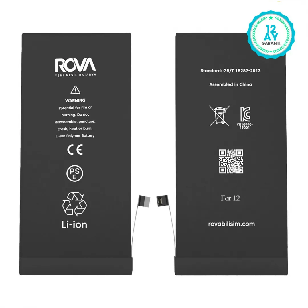 Rova iPhone 14 Batarya Pil 3500 mAh - 3
