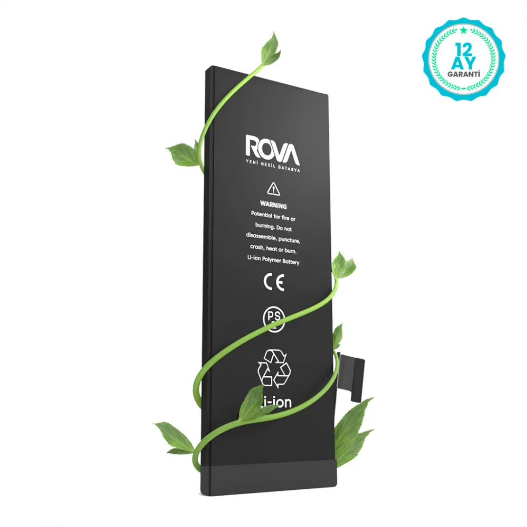 Rova iPhone 5 Yüksek Kapasiteli Batarya Pil 2010 mAh - 4