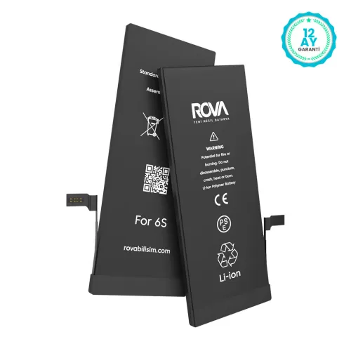 Rova iPhone 6S Yüksek Kapasiteli Batarya Pil 2320 mAh