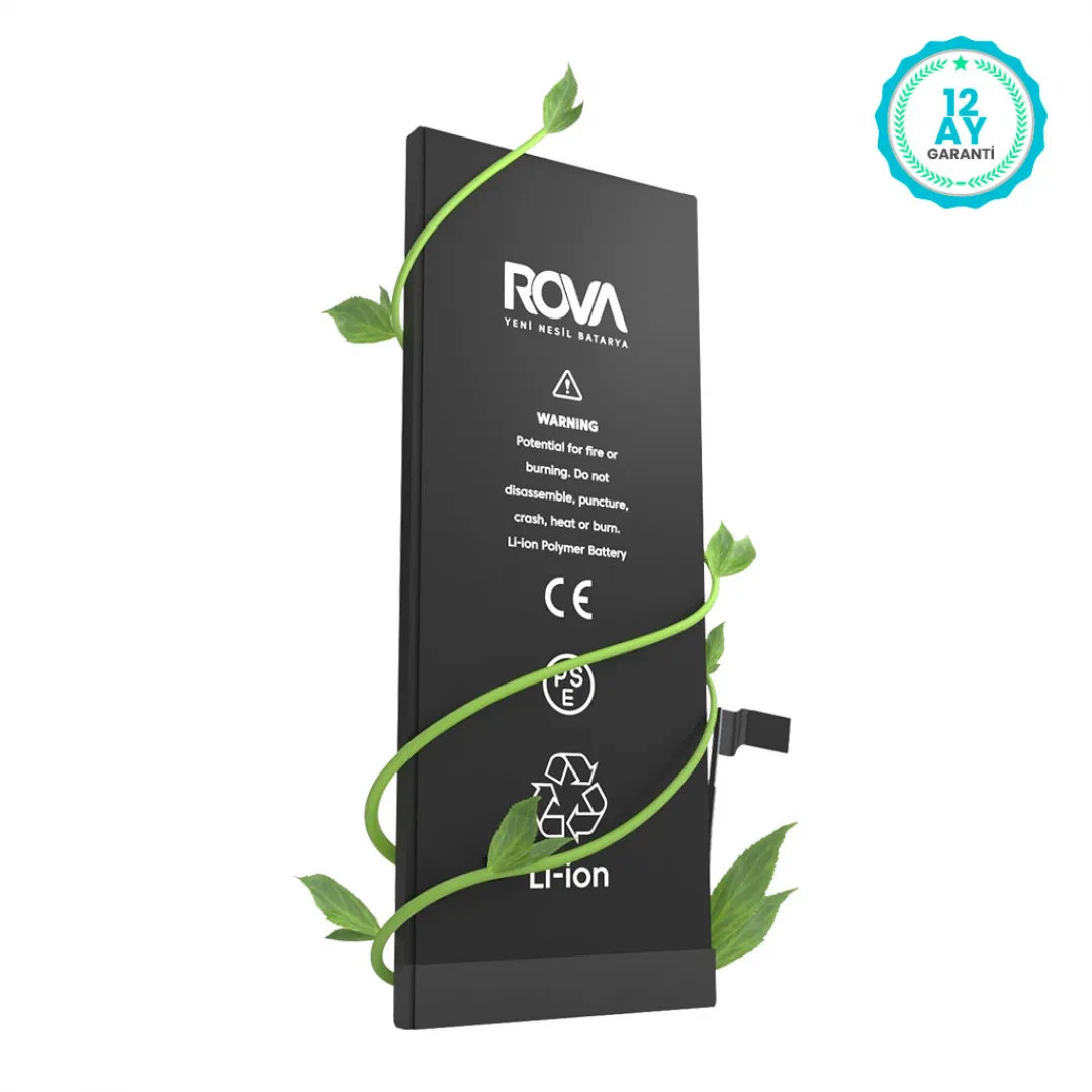 Rova iPhone 6S Yüksek Kapasiteli Batarya Pil 2320 mAh - 4