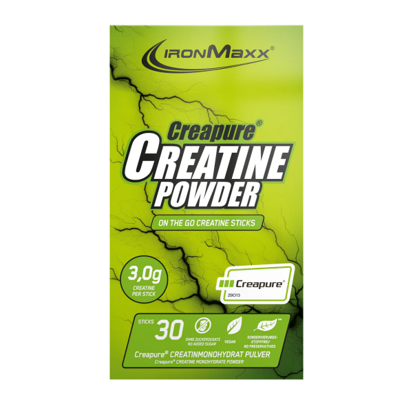 Ironmaxx Creatine Creapure Powder 3,4 gr x  3,4 gr*30 Adet