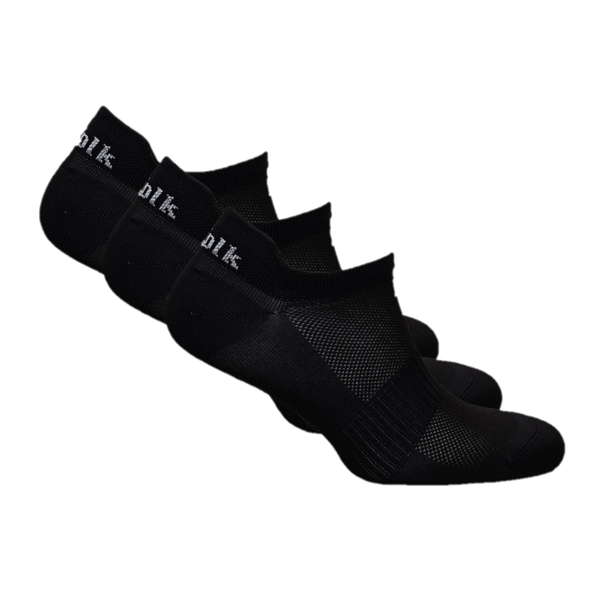 IZZY Multi-Sport Ultra Hafif Düşük Kesim Çorap 3'lü Paket Siyah