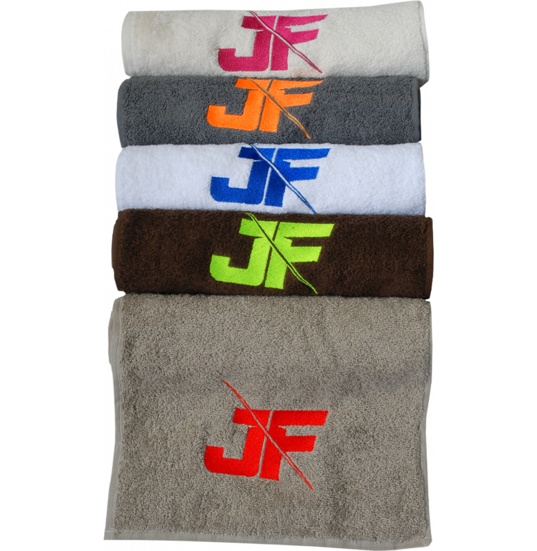 Jofit Sporcu Antrenman Havlu 30x85 cm. Bej & Kırmızı - 5
