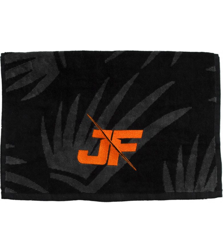 Jofit Sporcu Antrenman Havlu 38x105 cm. Siyah & Turuncu