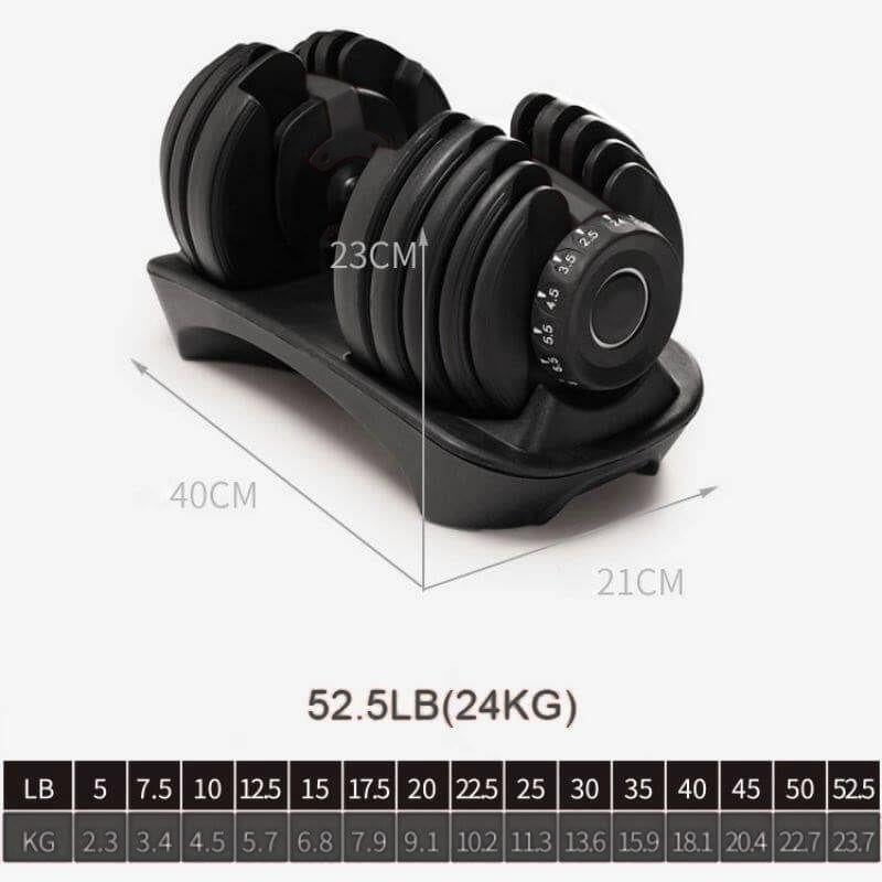JOINFIT Ayarlanabilir Dambıl Seti 24 Kg - 3