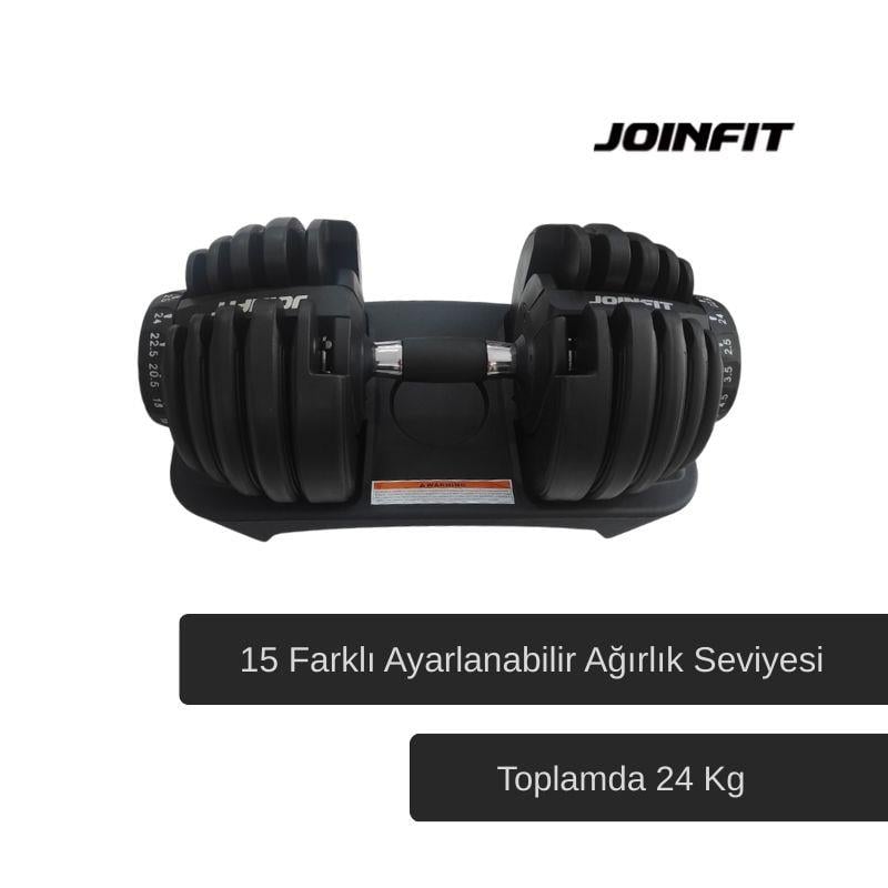 JOINFIT Ayarlanabilir Dambıl Seti 24 Kg - 4