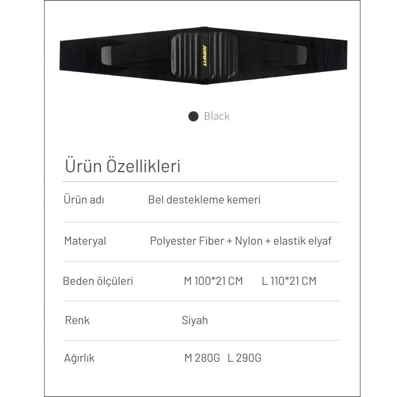 JOINFIT Postür Düzeltme ve Bel Destekleme Ağırlık Kemeri - 4