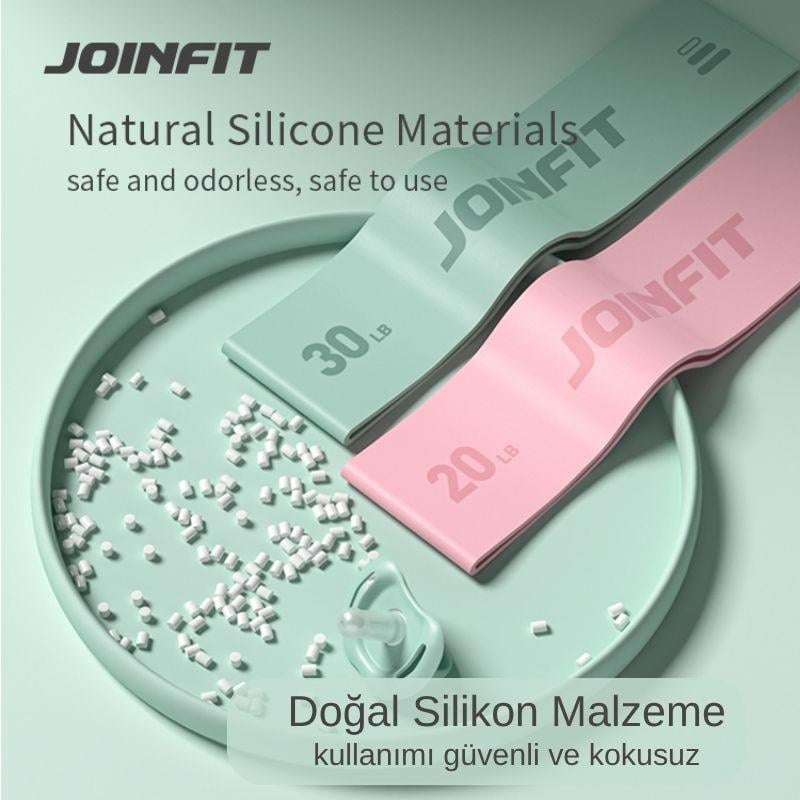 JOINFIT Premium Aerobik ve Direnç Bandı Seti 3 Adet - 2