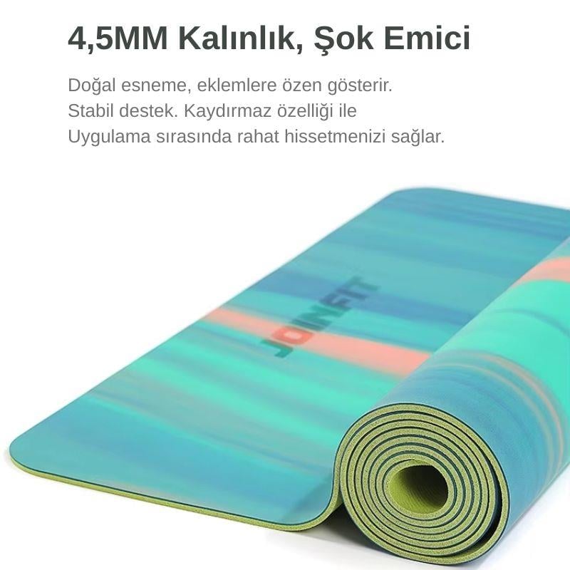 JOINFIT PRO Doğal Kauçuk Yoga Mat 4.5 MM - 12