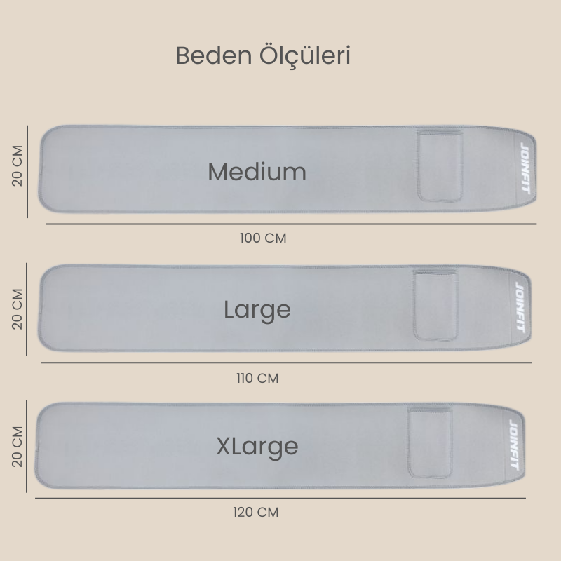 JOINFIT Termal Zayıflama Kemeri - 18
