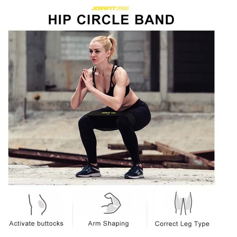 JOINFIT Pro Hip Aerobik ve Egzersiz Bandı Siyah 3 Adet - 7