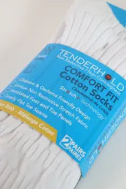 JOSEPH Comfort Fit Tenderhold Pamuklu Diyabet Çorabı 2'li Paket Beyaz - 4