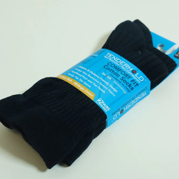 JOSEPH Comfort Fit Tenderhold Pamuklu Diyabet Çorabı 2'li Paket Lacivert - 4