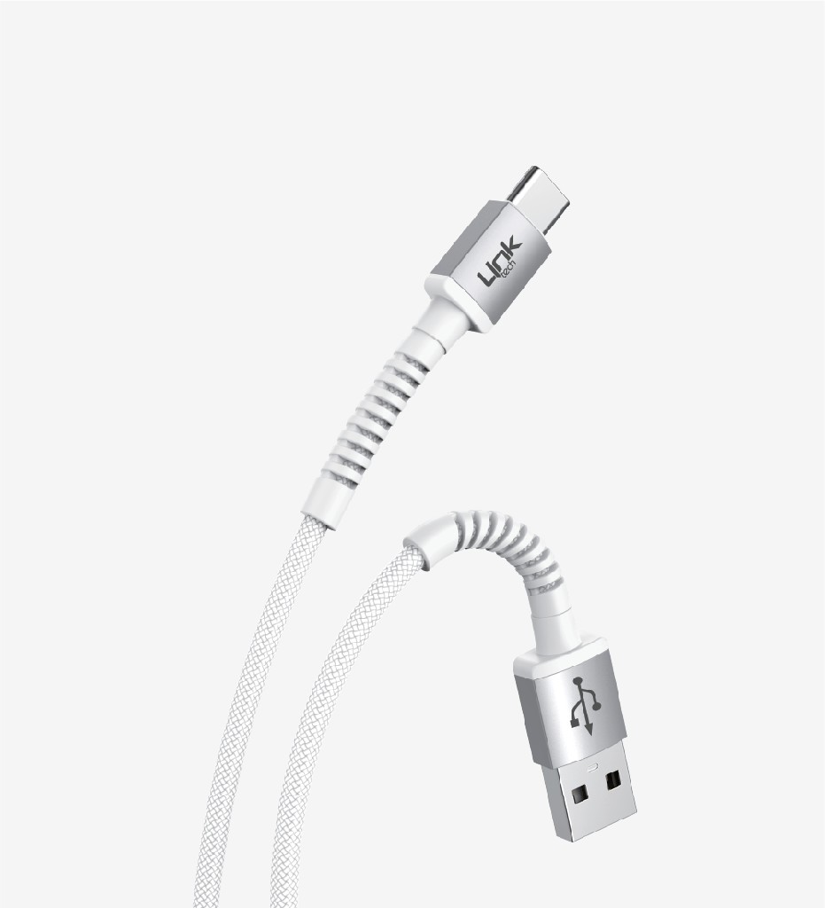 K552 Safe 3A Braided USB Type-C Charging Cable with Metal Head Package - 11