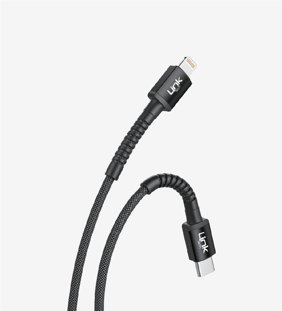 K599 Safe & Fast 3m 20W Braided Type-C Lightning iPhone Charging Cable - 6